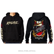 HITAM Jacket Sweater Hoodie Men Distro Original  Jumbo M - 3XL Hodie Sweater