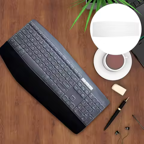 Computer Keyboard Skin Cover Smooth Texture Refreshing Feeling Mk850 Compatible Silicone Protector K