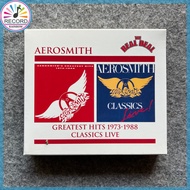 Aerosmith – Aerosmith's Greatest Hits 1973-1988 / Classics Live Original 2CD Album [Sealed] Brand Ne