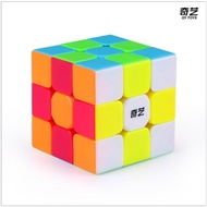 Cube 3x3 QiYi Warrior S Stickerless Rubik Cube Puzzle Card