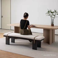 Stool Restaurant Premium Italian Dining Chair Light Feel Dining Table Luxury Tea Table Bench Designe