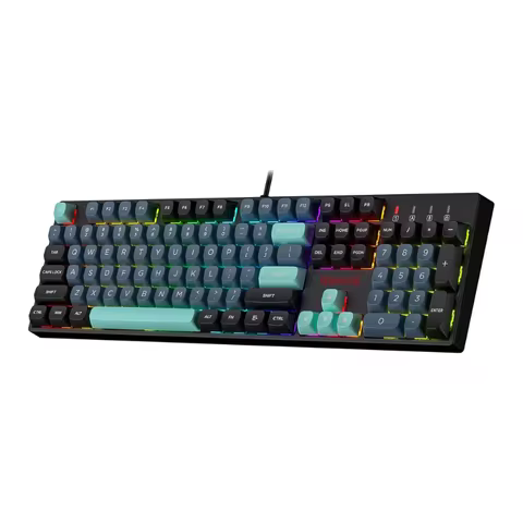 Redragon K582 SE Wired RGB 104 Keys Mechanical ,Dynamic 16.8M RGB Backlit Gaming Keyboard,Red Switch