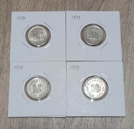 (4 coin) 10sen  1979year