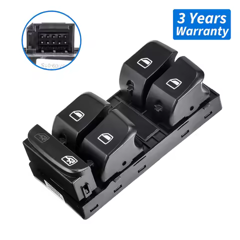 Master Window Control Switch 8K0959851,8K0959851D,8K0959851DV10 For AUDI A4 B8 2007-16,A5/S5 2009-17