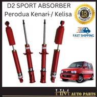 D2 Absorber Kelisa/ Kenari Alza Heavy Duty or Rear Big Body