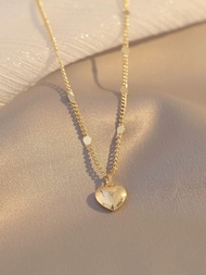 Kalung Emas Wanita Terbaru Elegan Model Love