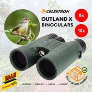 Celestron Outland X Waterproof Binoculars 8x42 10x42 Green | Teropong Binocular Original Long Distan