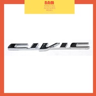Civic Black Iron Emblem