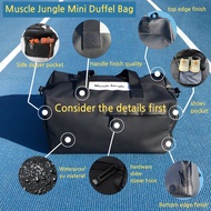 MuscleJungle exercise bag gym bag mini duffel bag