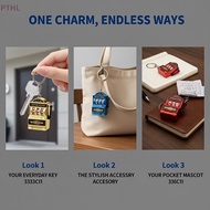 [GON] Creative Luy Fruit Slot Machine Keychain Mini Casino Japot Pendant Durable for Birthday Souven