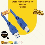 USB 3.0 A Male to B Male Printer Cable Size 1.5 Meters