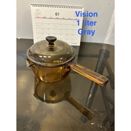 vision cookware 1 liter (geay)