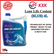 Premix KXK Long Life Coolant 4Liters ( Technology of Japan ) Blue TCL Long Life Coolant KXK TCL