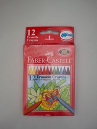 12 Erasable Crayons蠟筆 (FABER-CASTELL)#122312