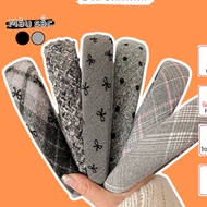 [Peinn] Unisex Women's Hairband, Elegant Gray Polka Dot Plain Hairband - Code CT057