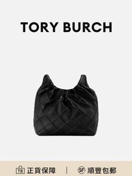 TORY BURCH Fleming托特包手挽袋黑色納帕皮革防刮耐磨[平行進口]