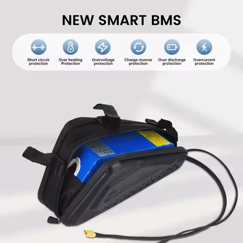 Ebike Battery Small Triangle 36V 48V 52V 13Ah 15Ah 18Ah lithium ion 18650 21700 Electric Bike Batter