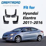 OE Styled Molded Mud Flaps For Hyundai Elantra MD 2011 2012 2013 2014 2015 2016