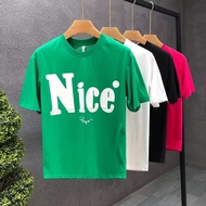 T-Shirt Loose Short-Sleeved Half-New Top Trendy Version Men Casual Version Hong Kong Korean t-Shirt 