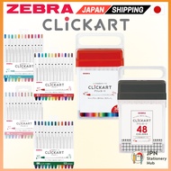 ZEBRA ClickArt Marker Pen (Highlighters, coloring, book design, stationery, gift wrapper)