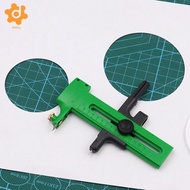[utruiut0k] Rotary Circle Cutter Adjustable Craft Supply Knife Circular Paper Cutter for Cutting Pap
