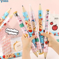 YVE Giant Pencil, 33.5cm With Eraser Giant Wooden Pencil, Creative Capibara/Puppy Big Pencil Perform
