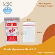 MASCOT Plastic Clips Size 6 X 10 | Clear Plastic Clip Size. 6 X 10