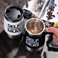 Stainless Steel Large Capacity 450ml Self Stirring Mug Sturdy Electric Auto Mixing Coffer Mixer Made