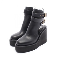 【二手】Sacai 女式皮靴，木屐，皮靴