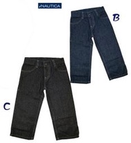 全新正品NAUTICA牛仔、絨布秋冬保暖長褲，4-6歲適穿，特價288元-A094