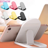 USTHOW 4 Degrees Foldable Desk Stand, ABS 4 Degrees 4 Degrees Foldable Phone Holder, Foldable Mini A