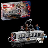 Lego 76321 Spider-Man vs. Assembling Toy Doc Ock Subway Train Scene