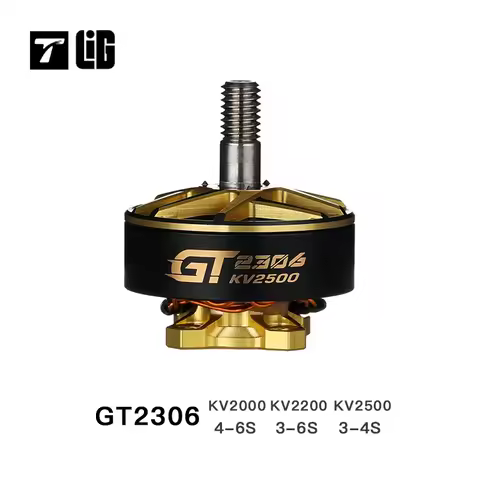 New GT2306 KV2000 4-6S KV2200 3-6S KV2500 3-4S Brushless Outrunner Motor Powerful RC Motor for UAV R