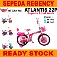 Code M69D Children's Folding Bike ATLANTIS 22p Size 16 18 Inch