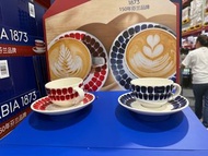 [Sam’s Club］  泰國製Arabia咖啡杯碟2對禮盒裝
