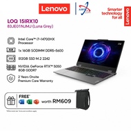 LENOVO LOQ 15IRX10 83JE01NJMJ 15.6" FHD GAMING LAPTOP ( I7-14700HX 16GD5 512SSD / RTX5050 8GD7 / W11