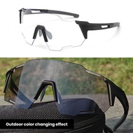 【NEW】 Cyxus  photochromic non-polarized sports sunglasses integrated lens For Men/women 1201