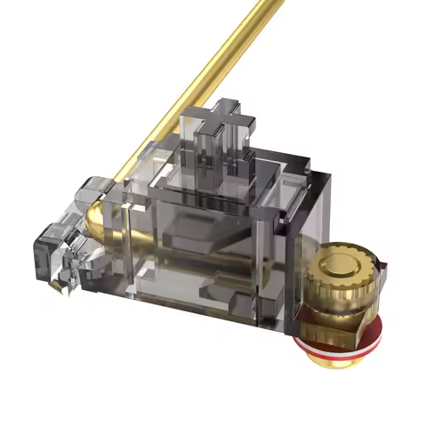 DUROCK Stabilizers V3 Gold Plated PCB Mount Screw-in Keyboard Stabilizer 2u 3u 6u 6.25u 7u Pre-Clipp