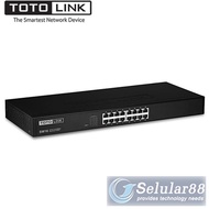 HM571 Totolink SW16 16Port Unmaged Ethernet Switch Hub ORIL RESMI ORI
