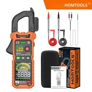 มิเตอร์วัดกระแสไฟฟ้าแบบหนีบ HOMTOOLS รุ่น HM801 600A True RMS 6000 Counts วัดกระแสไฟฟ้า แรงดันไฟฟ้า