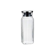 iwaki Glass Storage Container Clear 1000ml Square Server