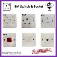 IEM Switch &amp; Socket Home Use Socket with SIRIM Verification