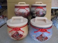 上等A級10斤1000元~要便宜在這裡《5/20/30/50斤 陶瓷 米甕 》(贈實木蓋+紅金繩) 米缸 聚寶盆