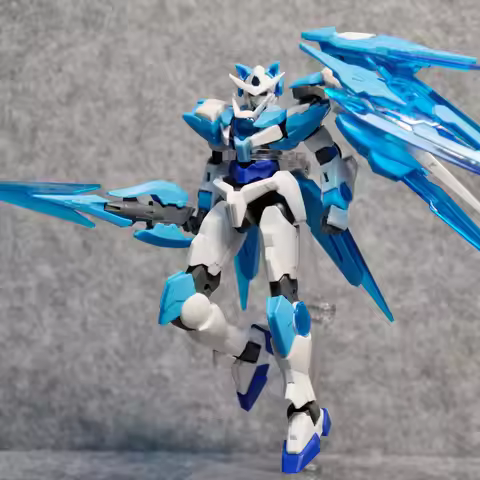 00 Shia Qan Figures Hgbf 1/144 Assembly Models Joint Movable Pvc Statue Collectible Toys Desk Decora