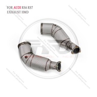 HMD Exhaust System High Flow Performance Downpipe for Audi RS6 RS7 C8 without OPF