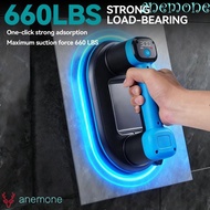 ANEMONE Electric Suction Cup, Powerful Air Pump Holder Intelligent Glass Lifting Suction Cup, Digita