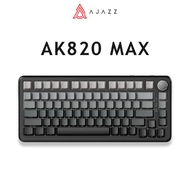 AJAZZ AK820 Max/ Max PLUS Wireless Gasket Mount Mechanical Keyboard 3 Modes Connection/PBT Double Sh