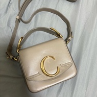 Chloe C bag 海鷗灰色 手提斜背包