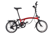 3SIXTY Folding Bike 16 inch 6Speed M-Bar Bicycle Lightweight Aluminum Frame Foldable City Bike  Trip