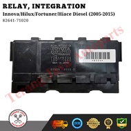 Relay, Integration Innova/Hilux/Fortuner/Hiace Diesel (2005-2015) 82641-71020 ORIGINAL